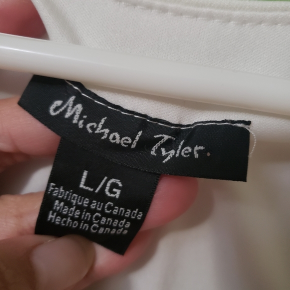 White Sleeveless Dress (Michael Tyler) - Picture 4 of 4